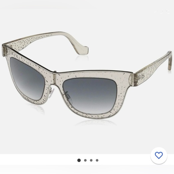 BALENCIAGA Clear Bubble Sunglasses NIB - Picture 3 of 11